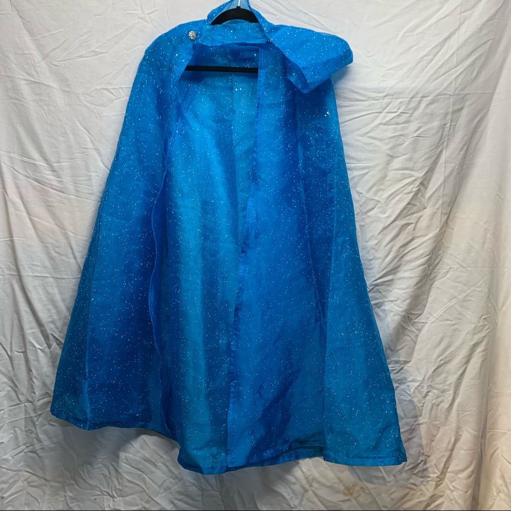 Princess cape handmade with hood rhinestone dress up costume Halloween costume